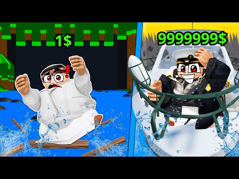 From $1 to a Luxury Yacht 😱 Bedouin Treasure 2 | Build A Boat For Treasure 🔥