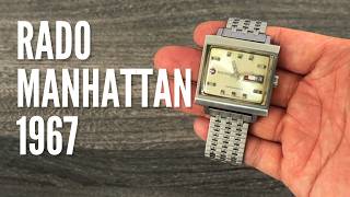 Rado Manhattan 1967 Vintage Watch Review