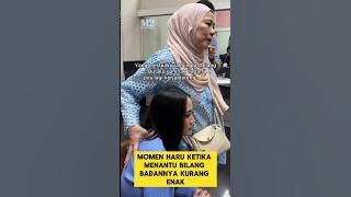 kasih sayang seorang ibu mertua kepada menantunya ‼️‼️‼️#mertua #menantu #momenharu #shorts