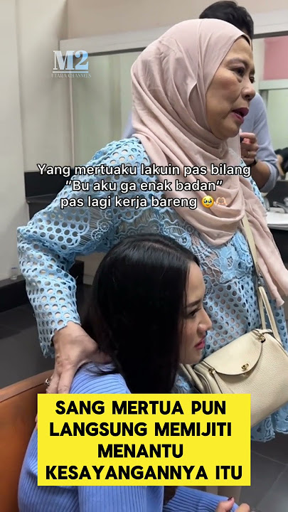 kasih sayang seorang ibu mertua kepada menantunya ‼️‼️‼️#mertua #menantu #momenharu #shorts