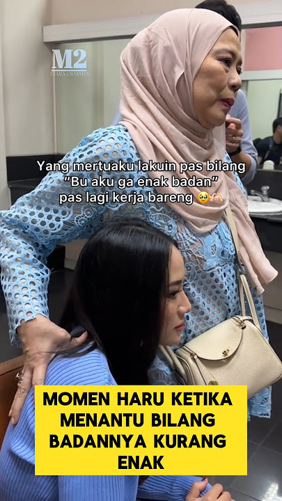 kasih sayang seorang ibu mertua kepada menantunya ‼️‼️‼️#mertua #menantu #momenharu #shorts