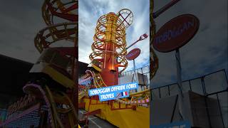 Toboggan Offride Foire de mars Troyes 🎢🇫🇷 #rollercoaster #toboggan #ride #foire #kirmes #funfair