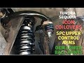 Ep. 8. Icon Coilovers, SPC UCAs, OEM Lower Ball Joints Install Tundra/Sequoia