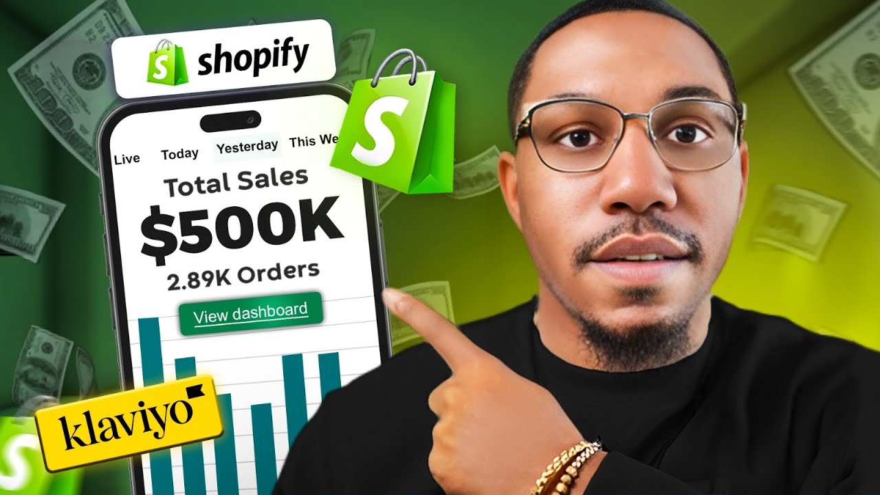 Klaviyo Email Marketing for Shopify Automation Step-by-Step | How I Made $500K