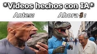 Videos hechos con IA🤖: