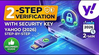 Famous How to Setup 2 Step Verification with Security Key on Yahoo 2026 Step by Step Beginner Guide 2 Min Profile
