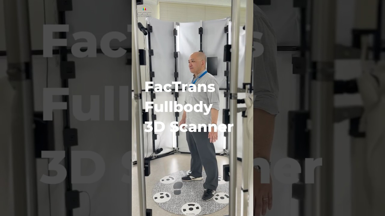 全身を一瞬でスキャン！リアルなフルルカラー3Dプリント！スキャンから制作まで　#3dprint