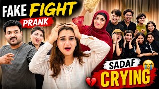 ASIM NE KIA FAKE FIGHT PRANK WITH SISTER ON SADAF // SADAF RONAY LAG GAYEE // BEECH MA NA BOL