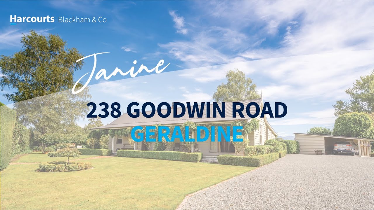 238 Goodwin Road, Geraldine Price by Negotiation over 950,000 YouTube