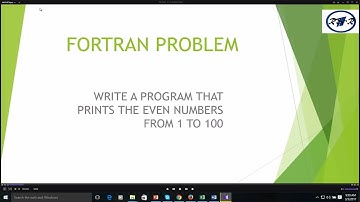 fortran tutorial for beginners l Fortran 77 tutorial 4 l fortran problem solve