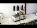 How To Thread An Overlock Industrial Machine Step By Step Full Video