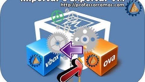 🌟 VirtualBOX - Como Exportar e Importar uma VM (Máquina Virtual) - Aula 6 - www.professorramos.com