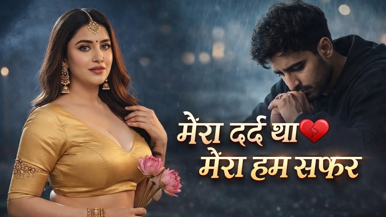 मेरा दर्द था मेरा हम सफ़र | Mera Dard tha Mera Humsafar | Emotional Sad Song | Viral Hit Hindi Song