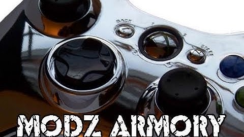 Custom Xbox 360 Controller - Chrome | Modz Armory
