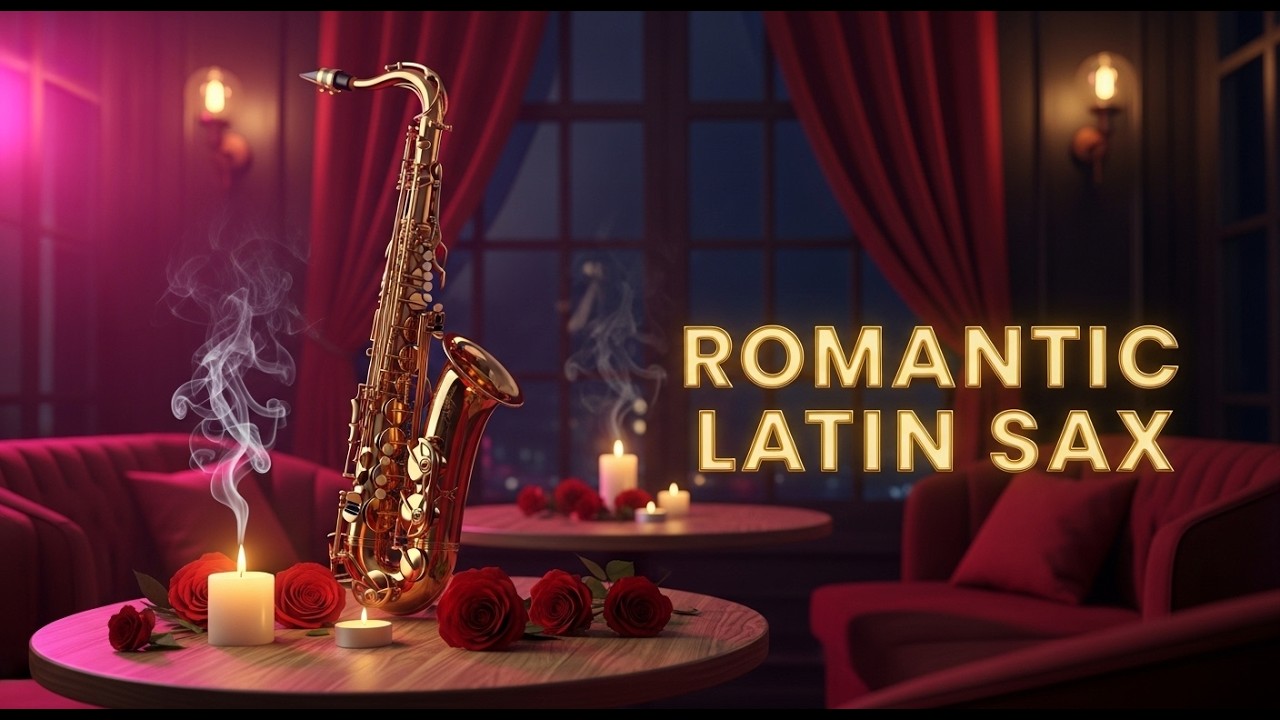 Romantic Latin Sax Evening | Música Suave y Chic para Relajar