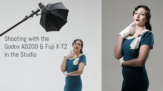 Off Camera Flash with the Fuji X-T2 - Part 2 - Godox AD200 in the Studio