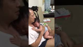 2017/05/01 默默咬拖鞋被訓話