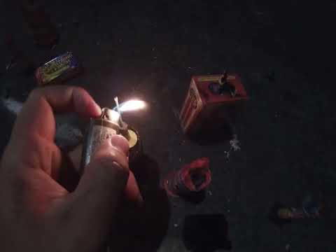 Firework #14: TNT Flashing Fountain (A Different One) (July 4, 2024)