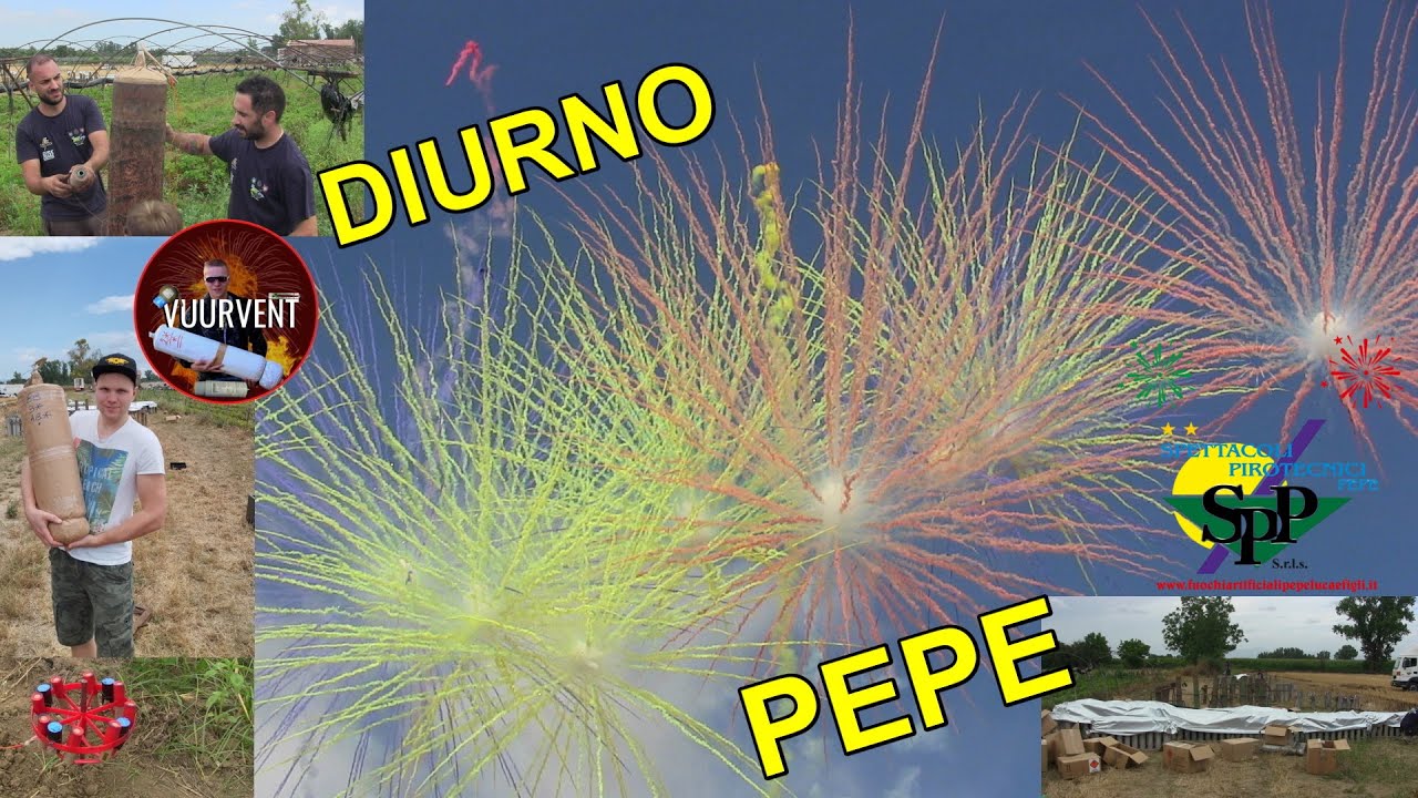 Diurno - Pepe Pirotecnici - Festa San Marcelino 2024 - VUURWERK - FUOCHI D'ARTIFICIO - FIREWORKS