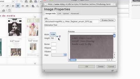 Allegro CMS - How to link a PDF to a picture (like a button) on a textpage