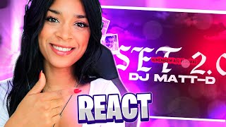 Gringa reage a Set DJ Matt-D - Homenagem Aos Relíquias 2.0