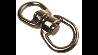 Homemade swivel for chain