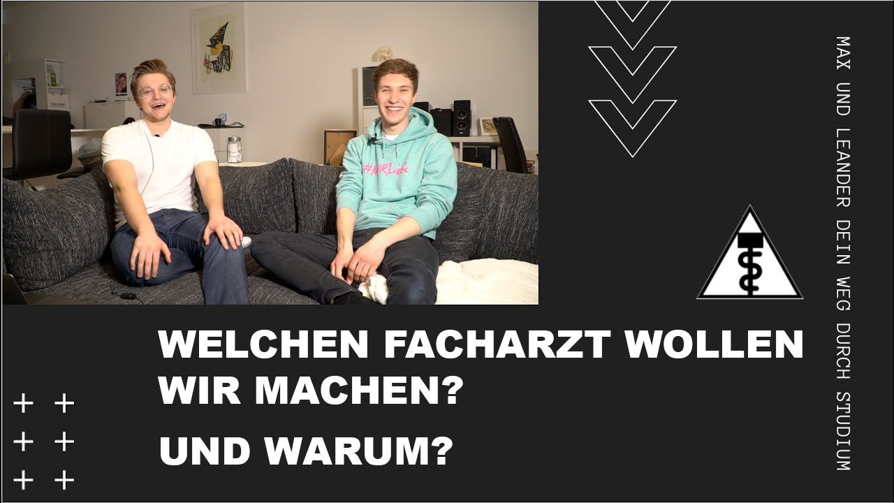 Welchen FACHARZT wir machen wollen! Und WARUM?
