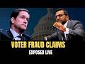 VOTER FRAUD CLAIMS COLLAPSE IN HEARING