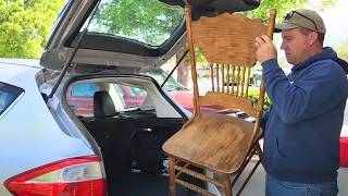 Cut A Thrift Store Chair In Half For This Brilliant Porch Idea!