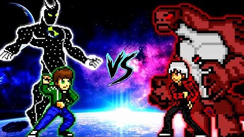 Ben 10 Ultimate Alien V2 OP (all form) VS Albedo V2 OP (all form) in Jump Force Mugen