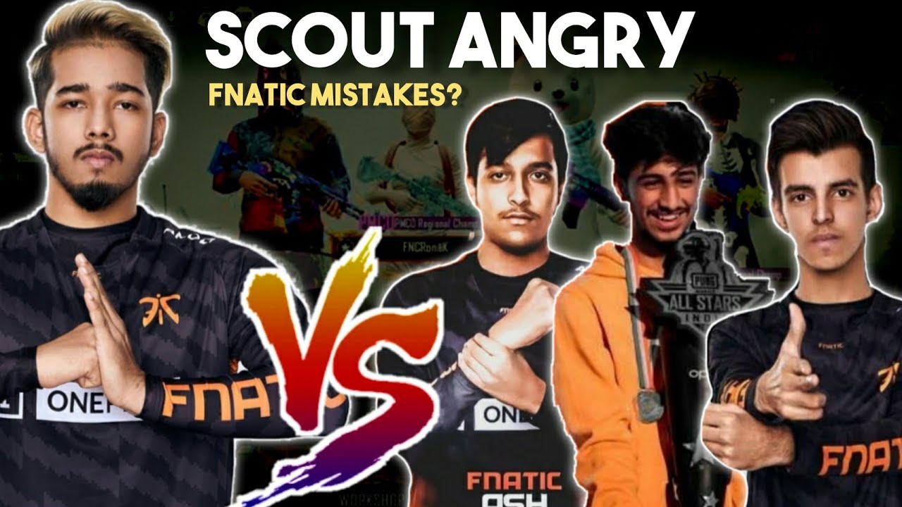 Scout very angry on Owais Ronak & Ash | Fnatic is not Playing well Must Watch