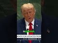 Trump deride l'ONU   Montascale rotto e gobbo  grazie!