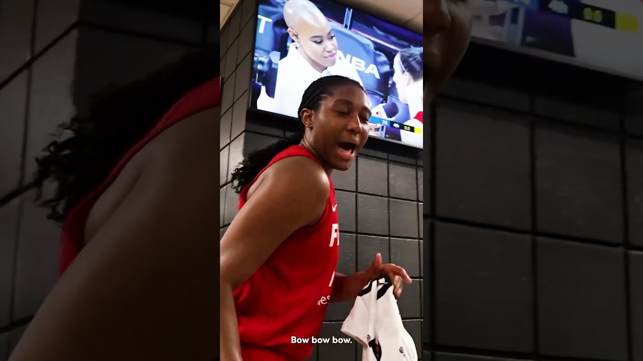 Indiana Fever walk off court after win vs Minnesota Lynx | Aliyah Boston, Lexie Hull 