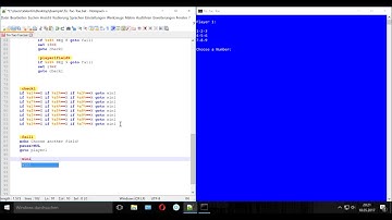 How to program Tic-Tac-Toe in Batch