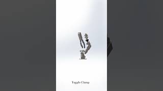 Celebrity Toggle Clamp 🗜️ – SolidWorks CAD Design & Animation Wealth