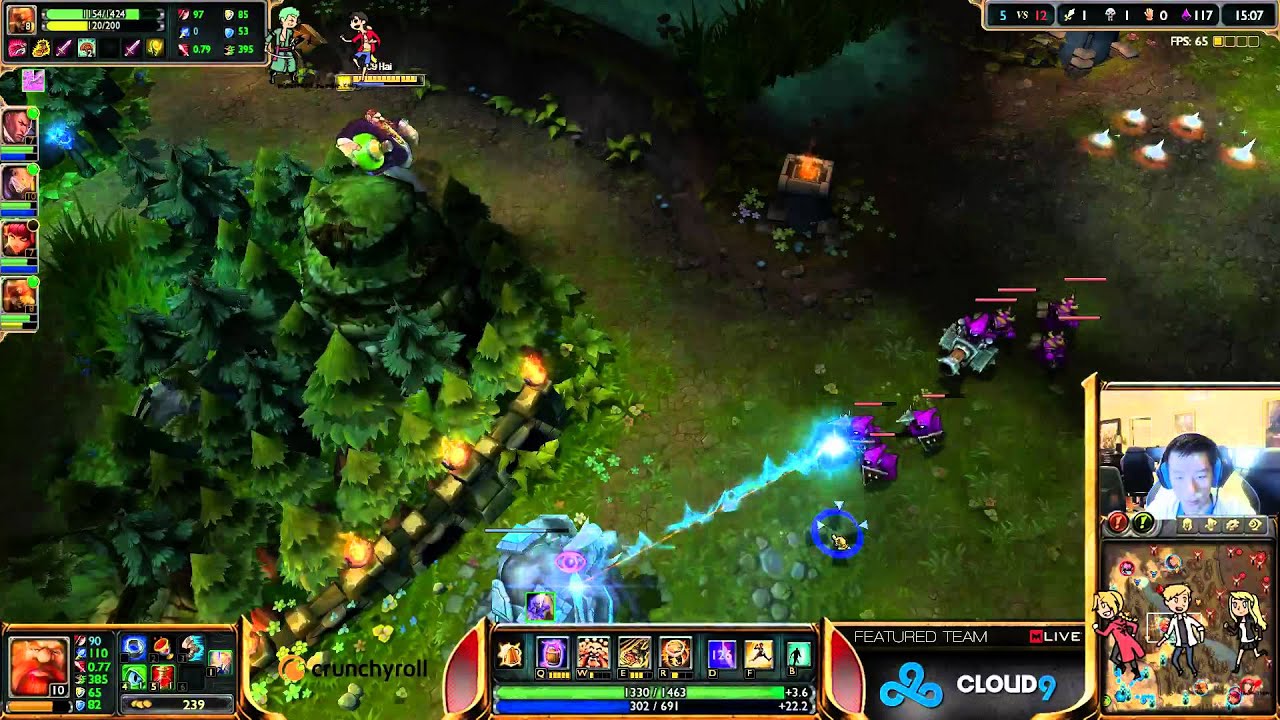 lol patch notes C9 Hai Gragas vs Ziggs [Challenger Ranked solo queue Mid]