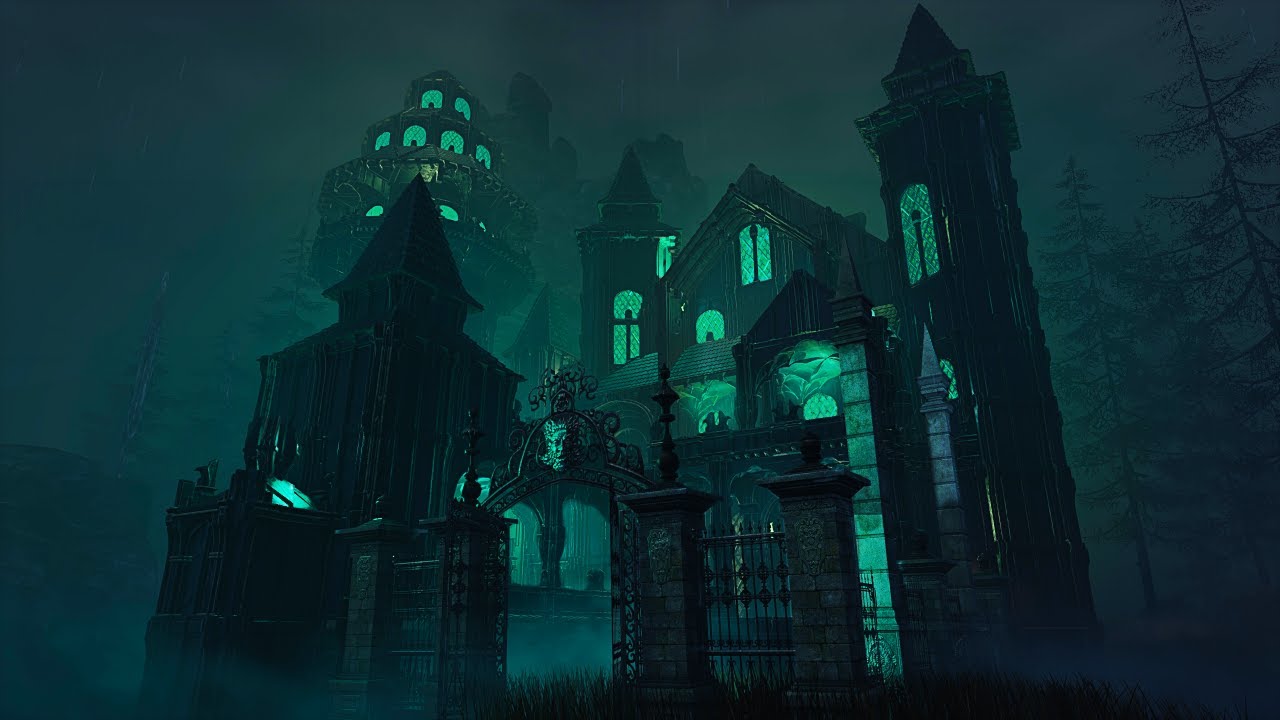 Spooky Mansion! Conan Exiles: Halloween Speed Build