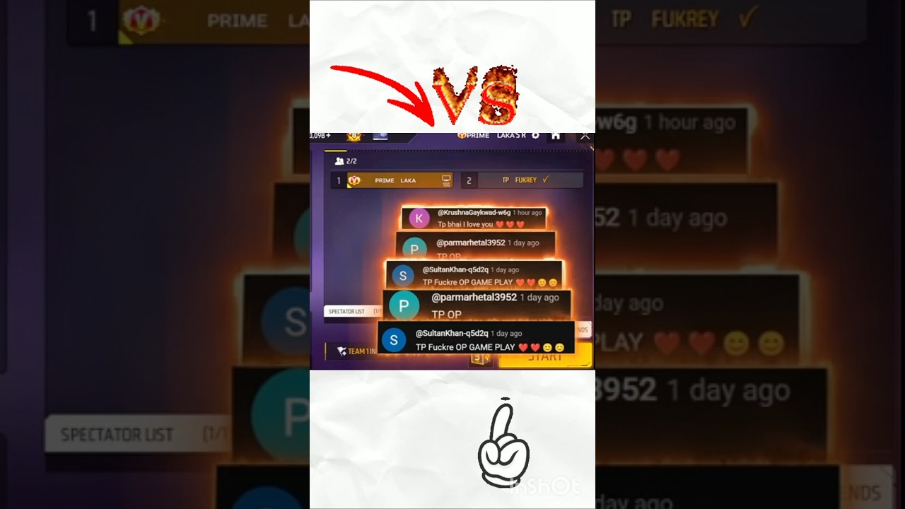 Laka gamer vs Tp fukrey 