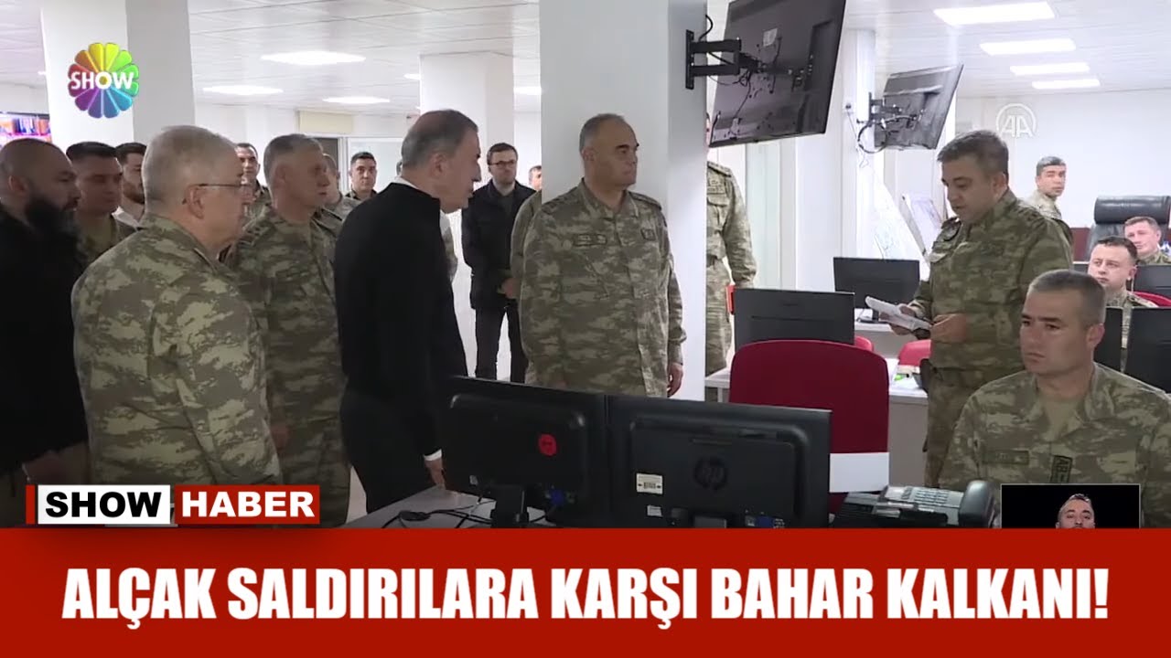 Alçak saldırılara karşı bahar kalkanı!