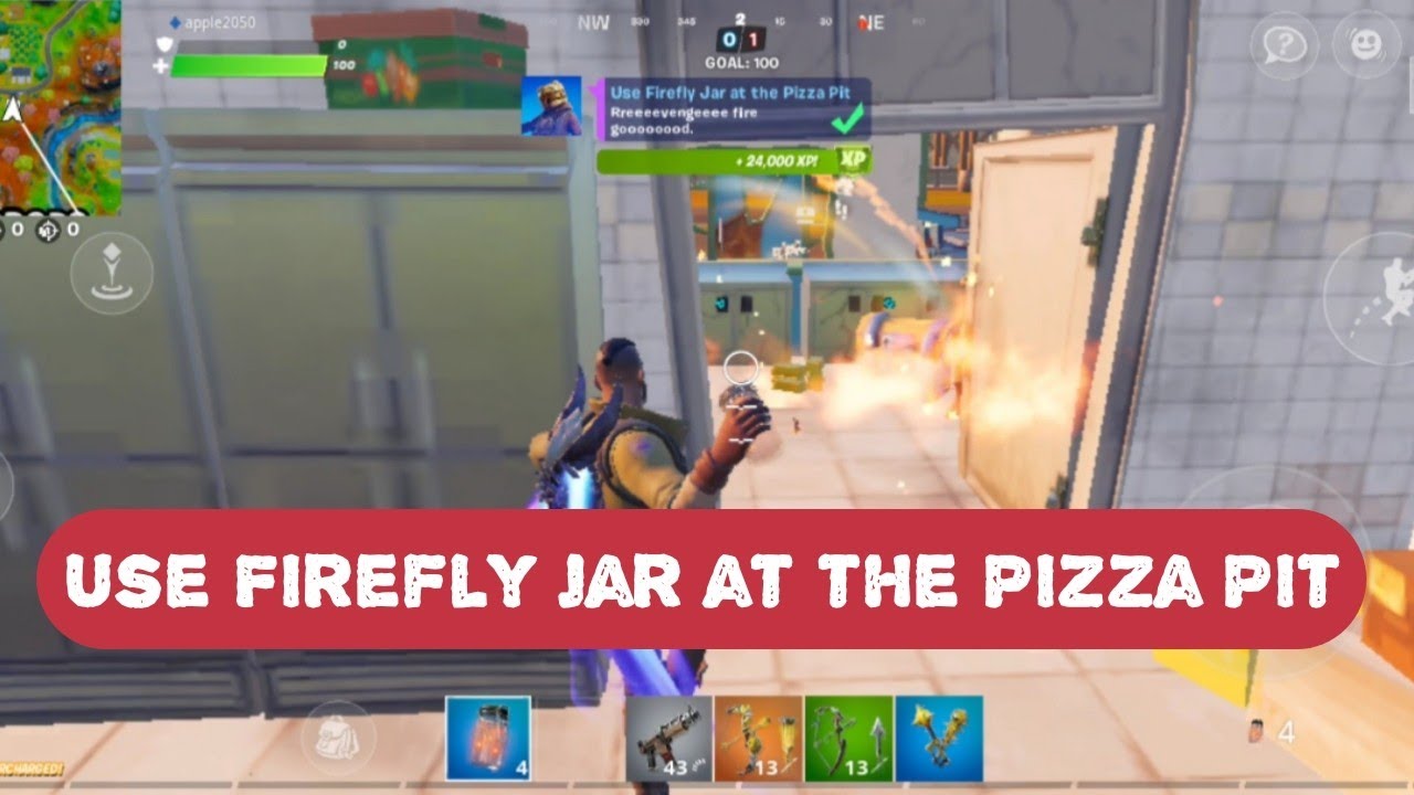 Firefly Jar Locations IN Pizza Pit & Use Firefly Jar at the Pizza Pit - Fortnite