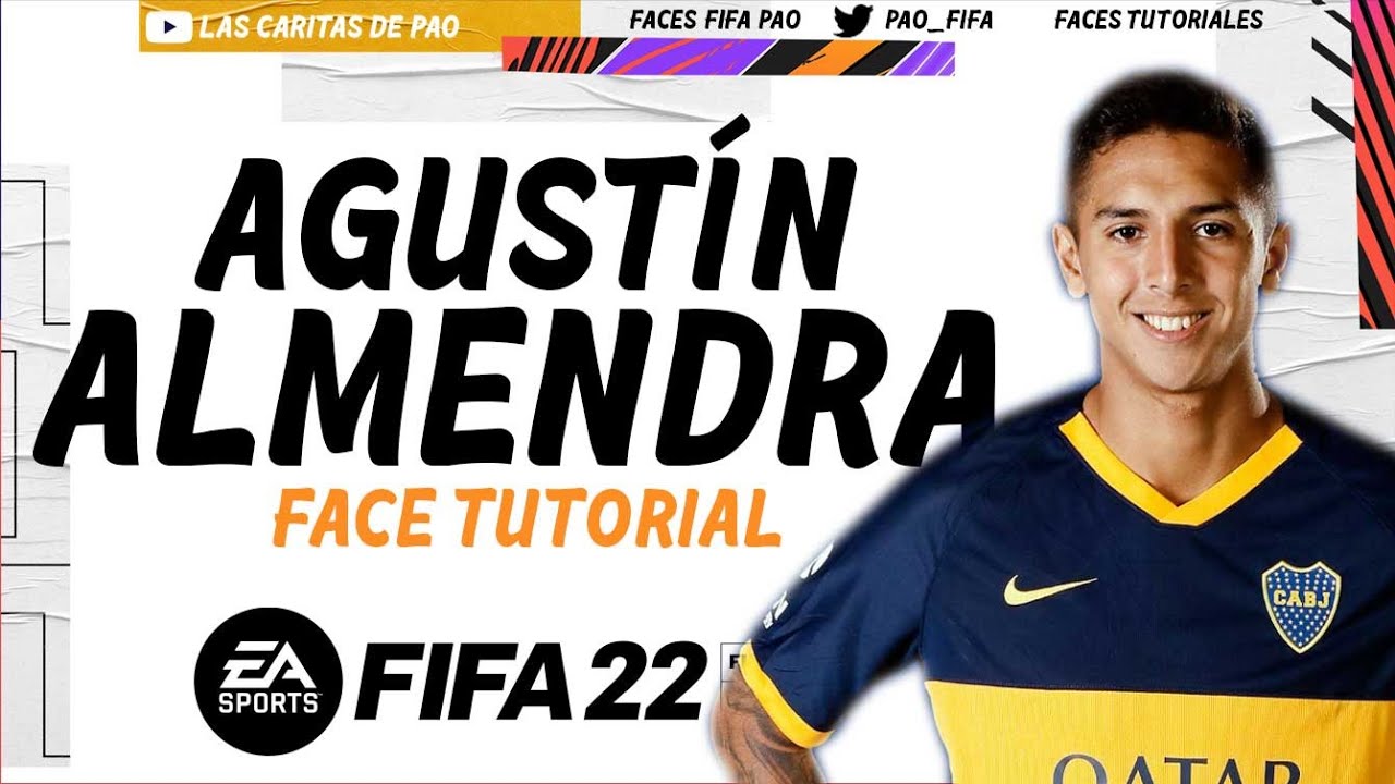 AGUSTIN ALMENDRA FACE FIFA 22 PROCLUBS |  CAREER MODE | CLUBES PRO