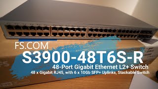 奮発して48ポートのL2+スイッチ導入 FS.COMはコスパよし S3900-48T6S-R