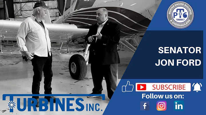 Senator Jon Ford Congratulates Turbines Inc on their 40 years in business.