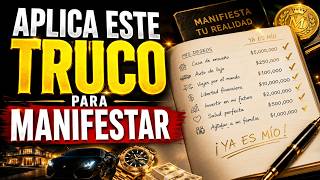 La Técnica Secreta de los Multimillonarios ¡Escribe Esto y Activa tu Manifestación!