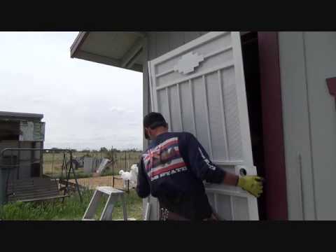security door screen install