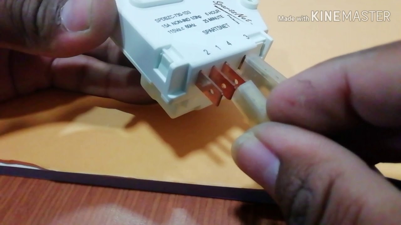 Como probar timer de nevera nofrost - YouTube