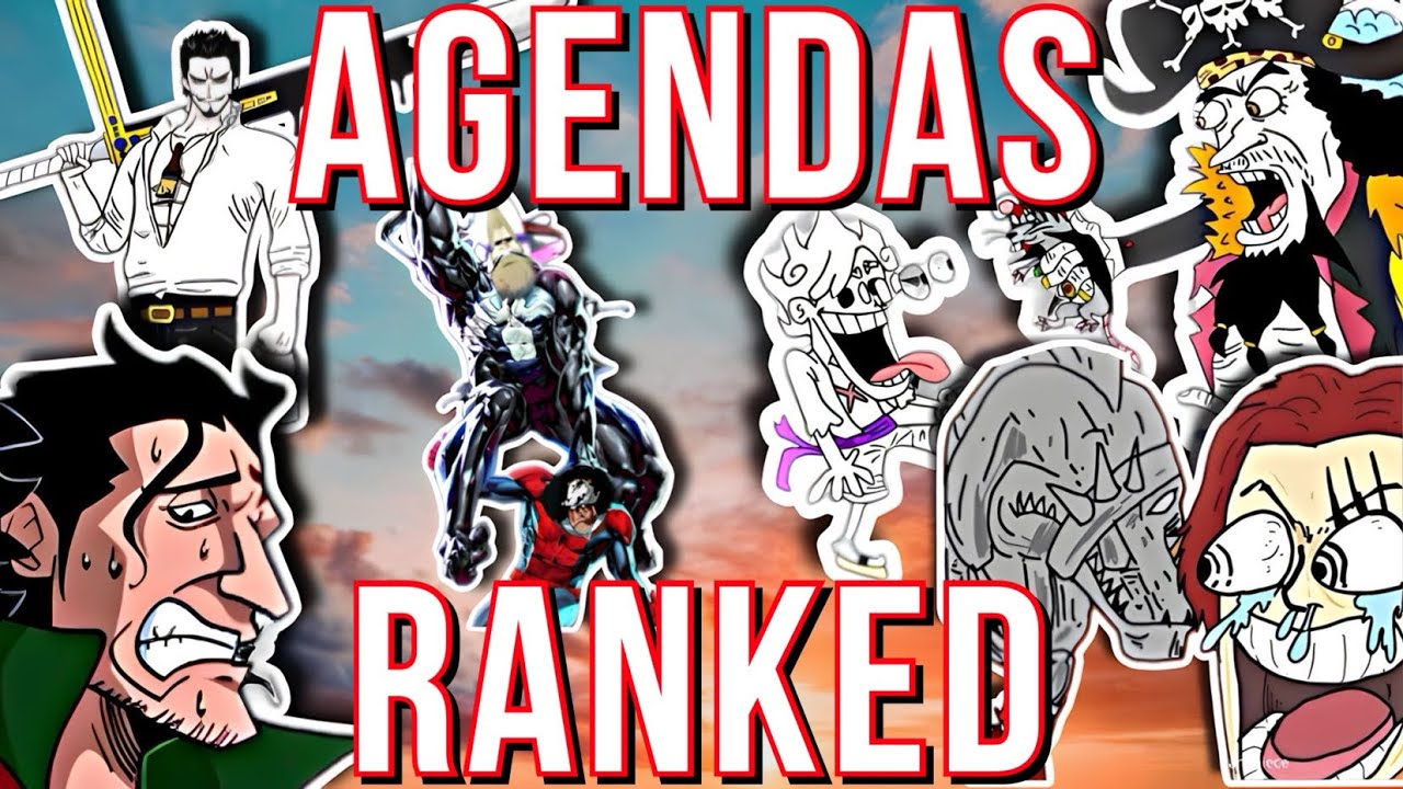 ALL One Piece Agendas RANKED (Tier List) 2024 - YouTube