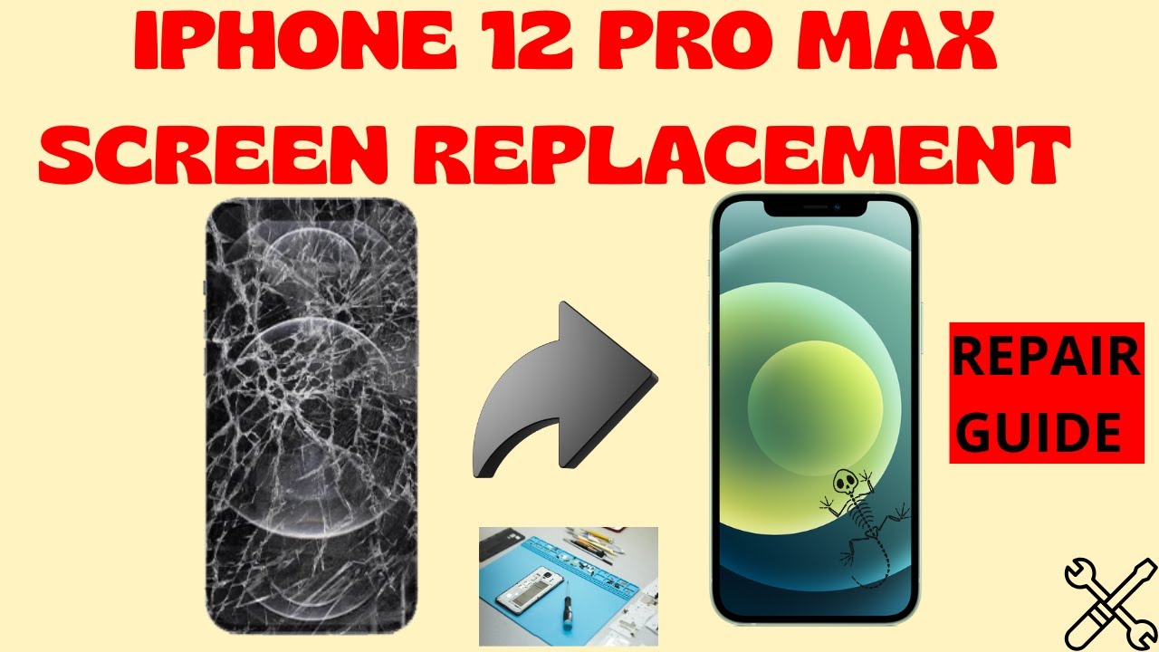 iPhone 12 Pro Max Screen Replacement | Cracked to Like New 💥📱
