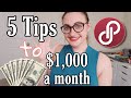 5 Tips To Be Successful on Poshmark 2021 | How I Make $1,000 a Month Reselling