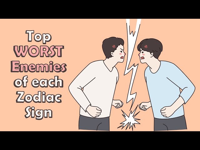 Top WORST Enemies of each Zodiac Sign class=